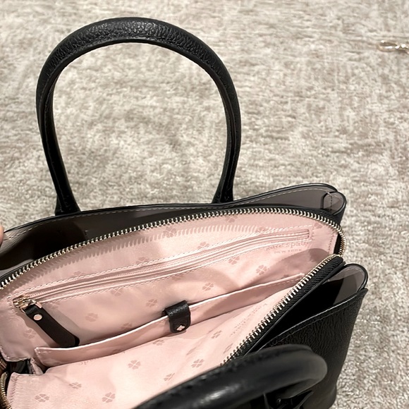 Kate Spade New York - Margaux Leather Zip Medium Satchel Bag - Picture 5 of 7